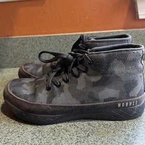 No Bull Midtop Camo Trainers